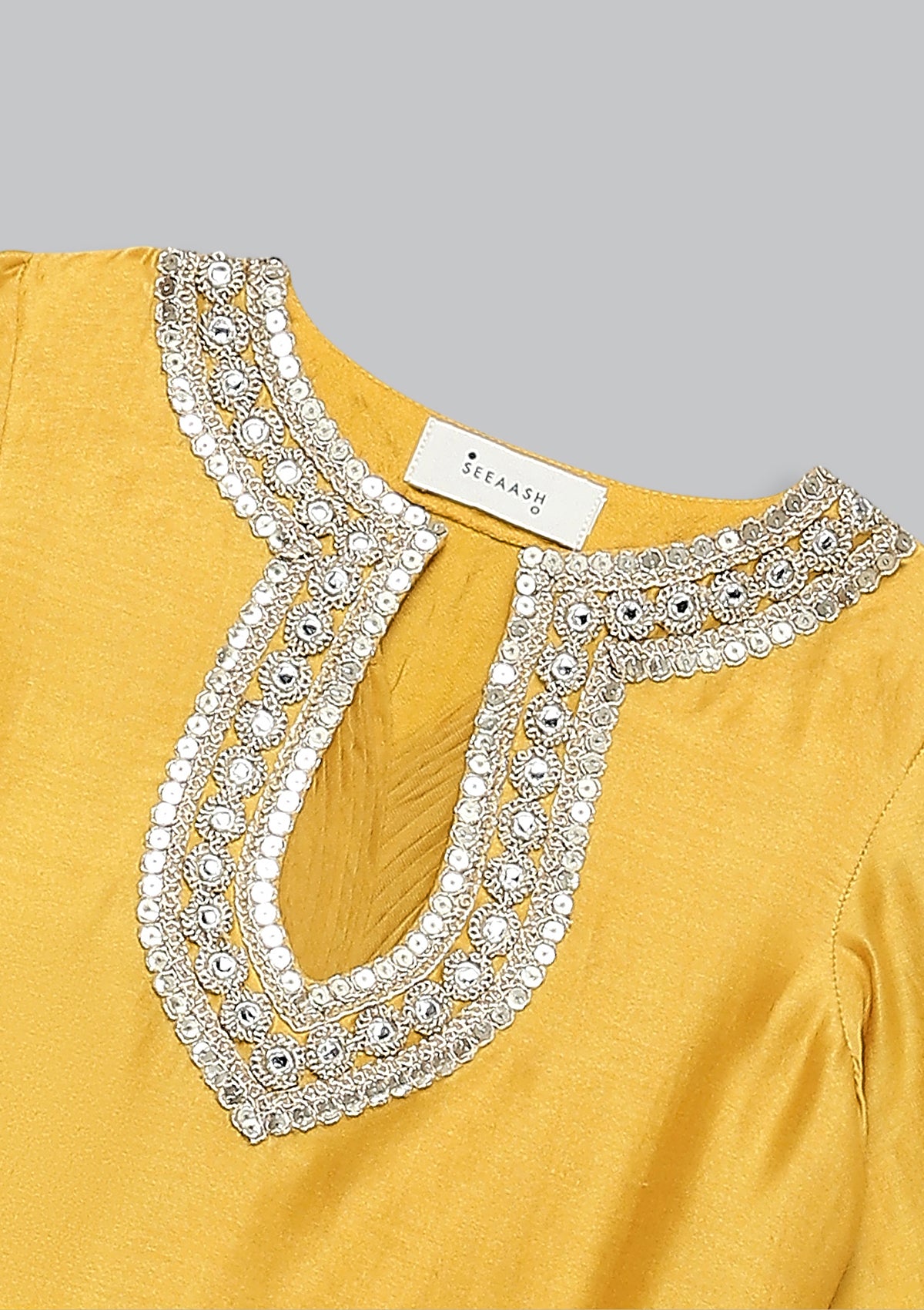 Kids Sehar Honey Scallop Kurta Set