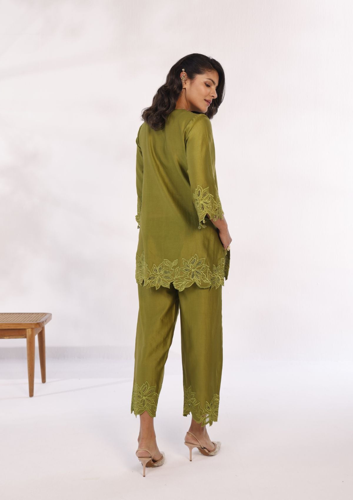Sage Florale Co-ord Set