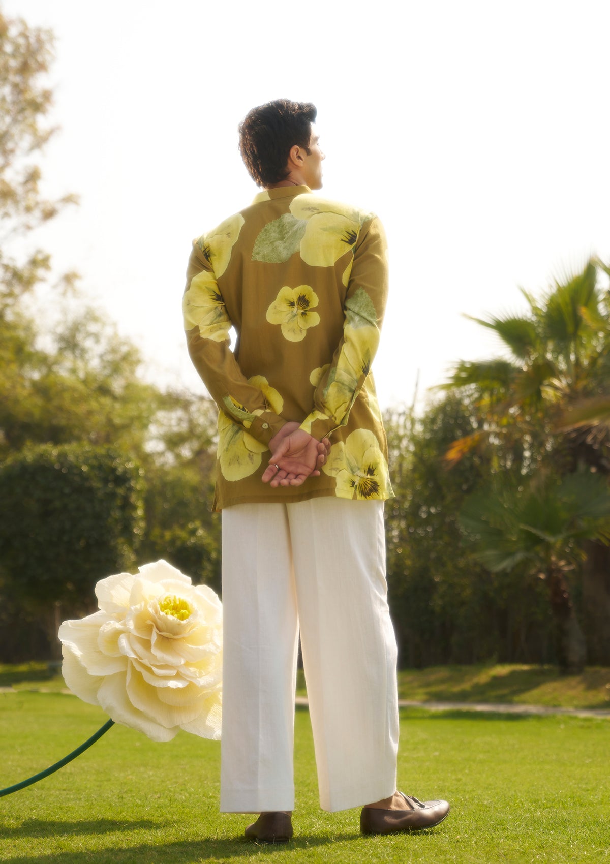 MIra Mocha Shirt Kurta Set