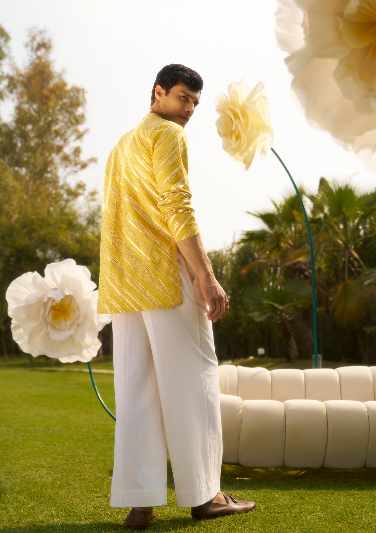 Honey Gota Kurta Set