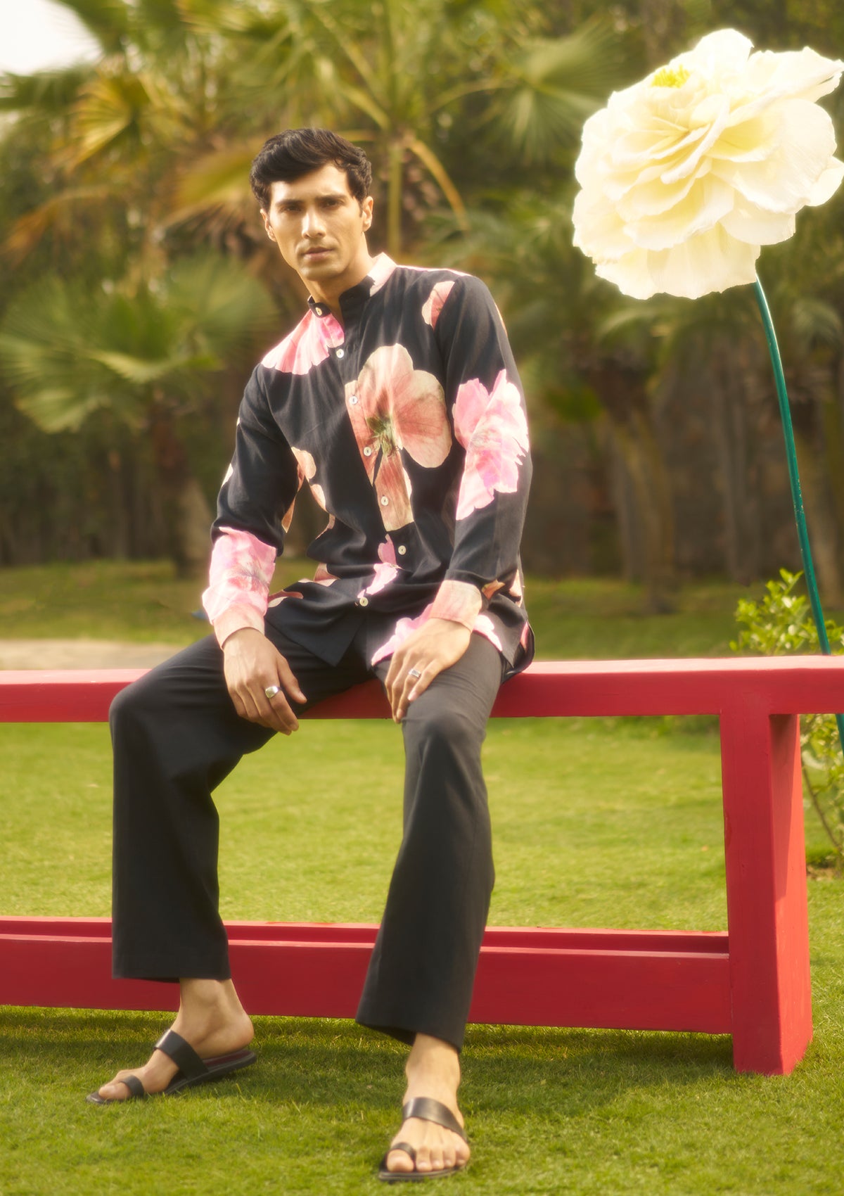 Suhani Black Shirt Kurta Set