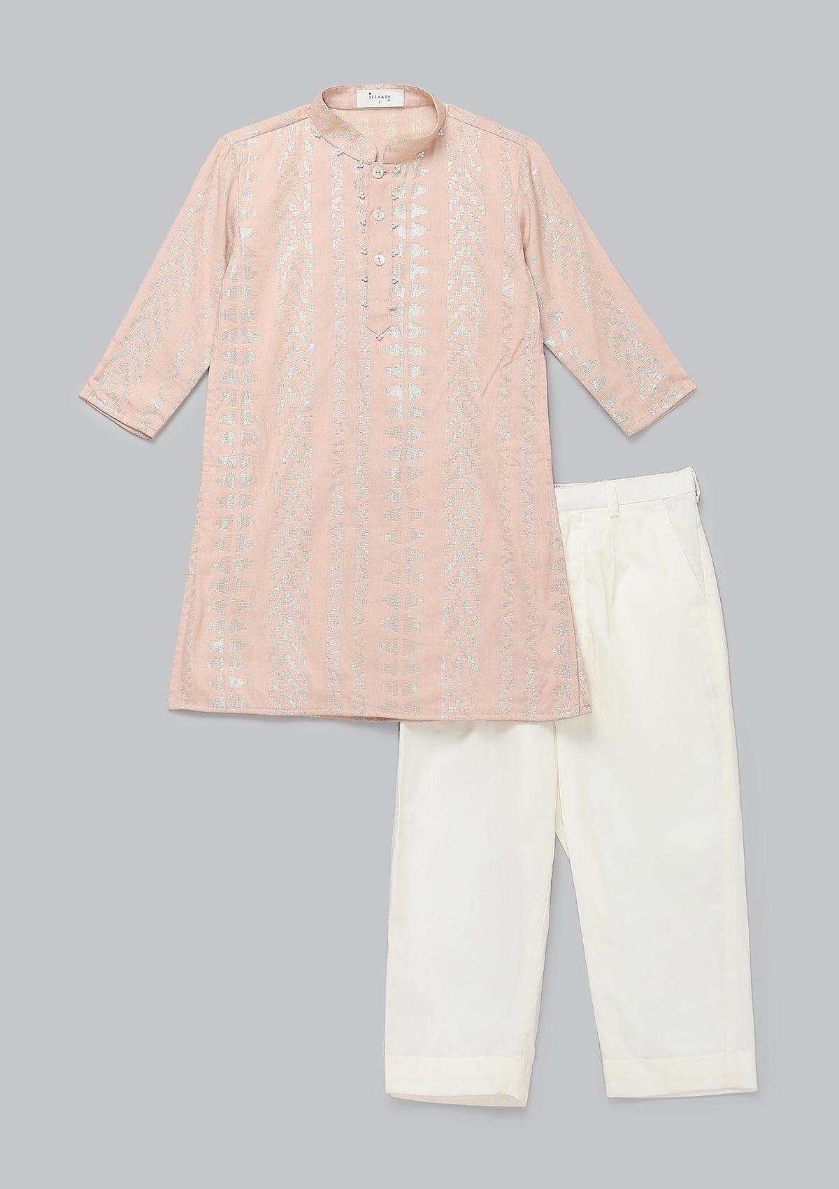 Kids Blush Kurta Set