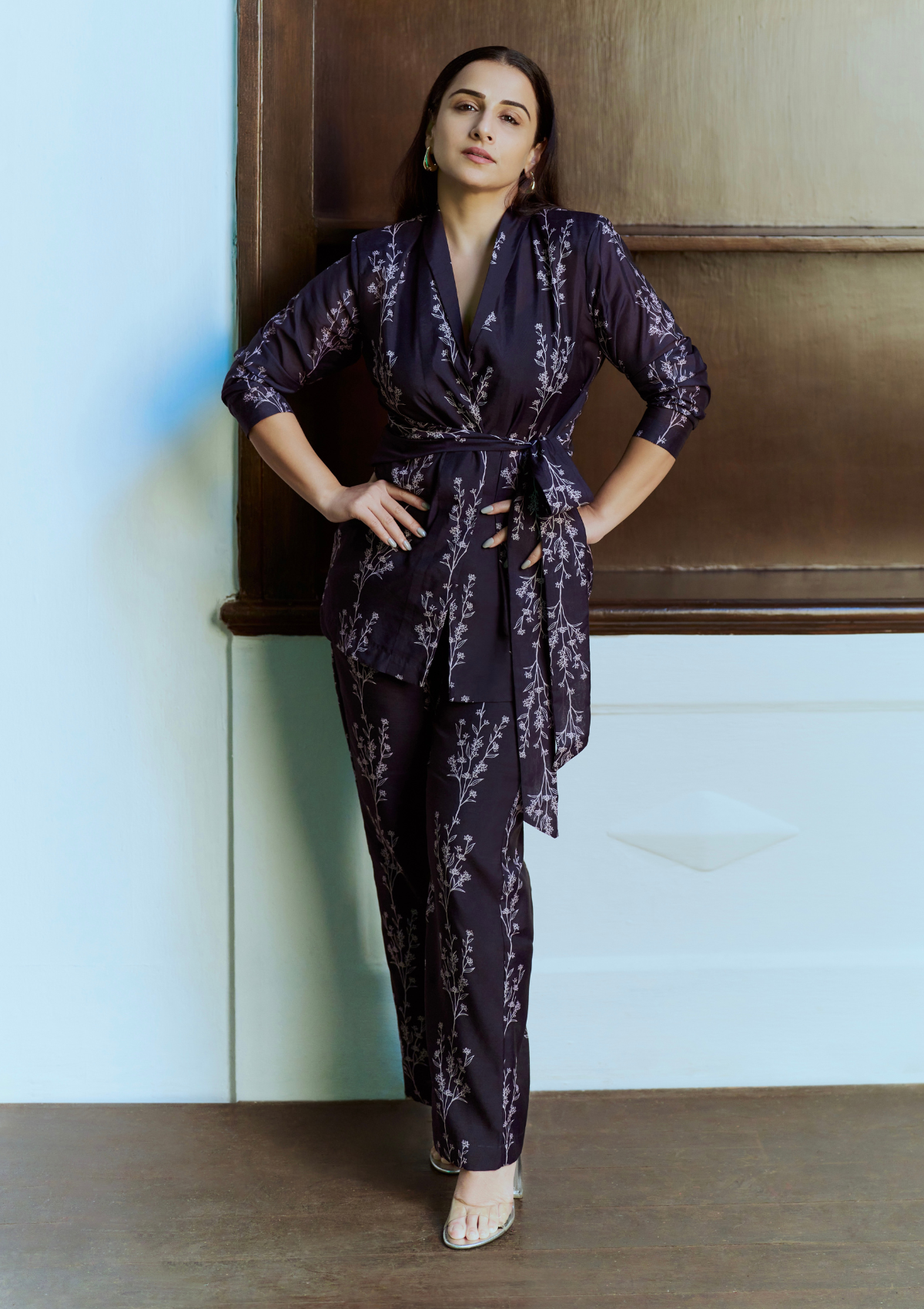 Vidya Balan in AsmIraBerry knotted blazer set