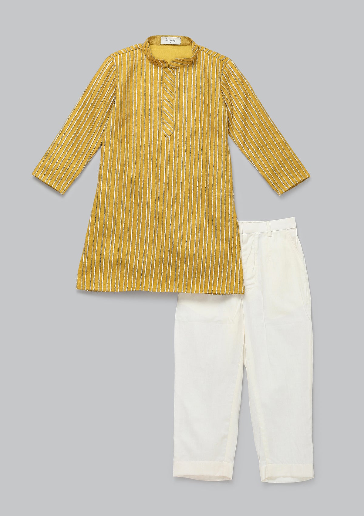 Kids Amber Gota kurta set