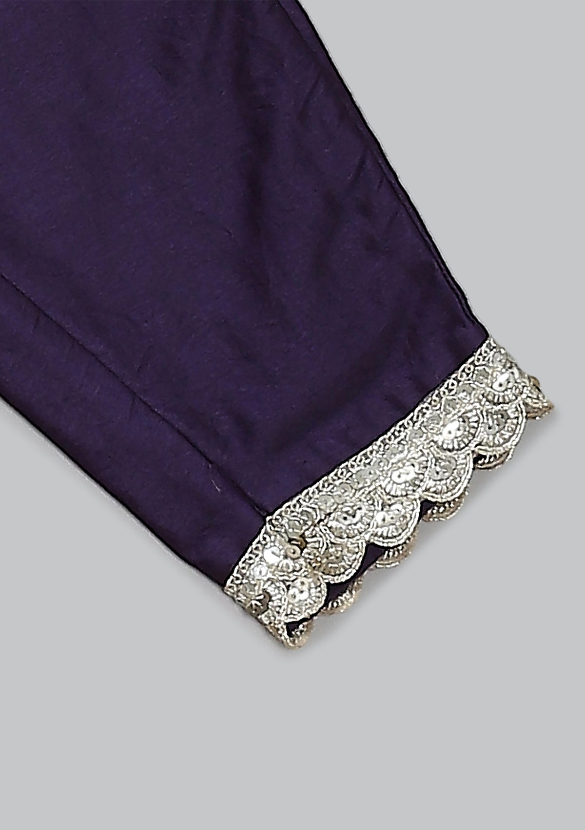 Kids Seher Orchid Scallop Kurta Set