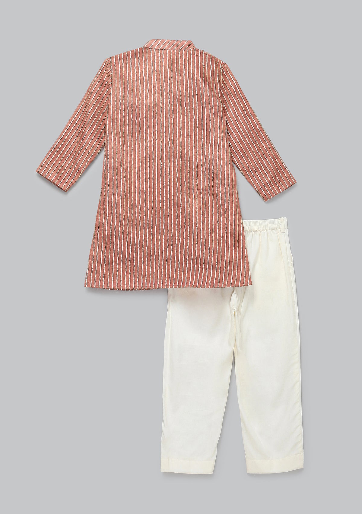 Kids Blush Gota Kurta set