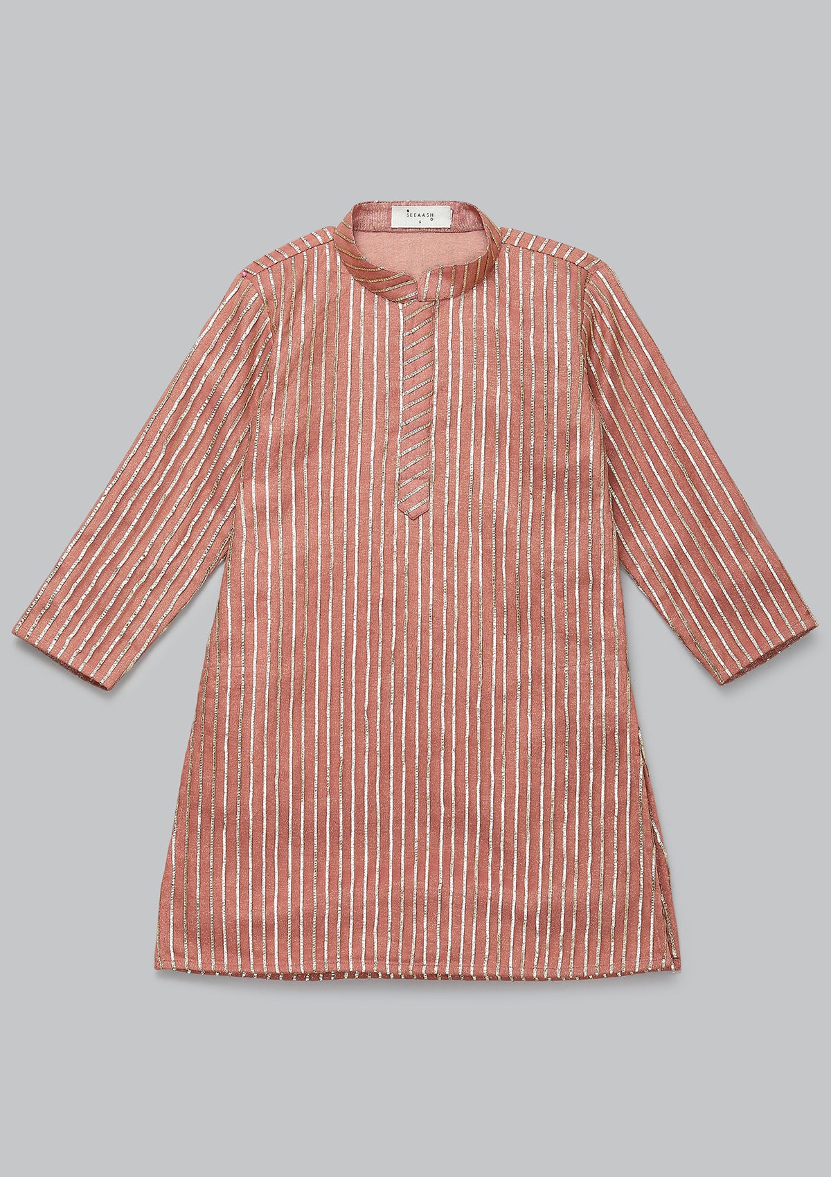 Kids Blush Gota Kurta set