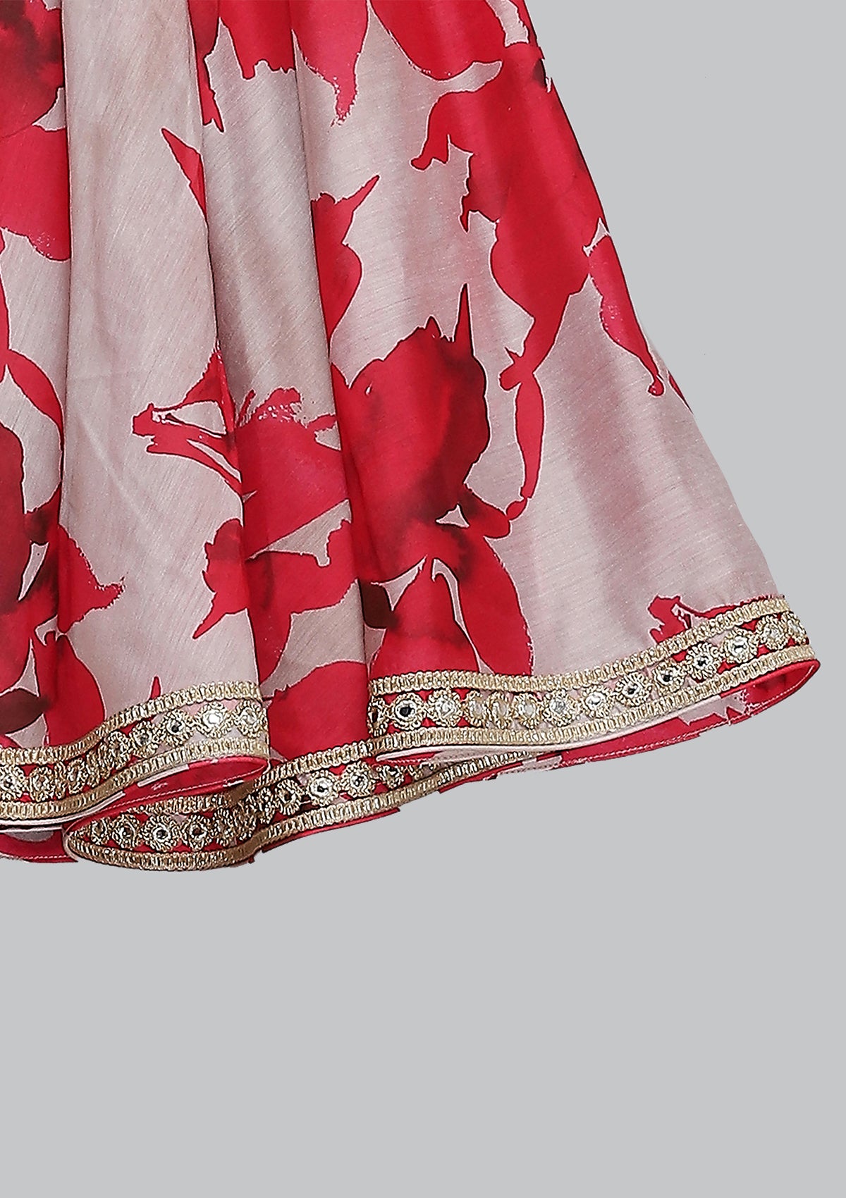 Kids Amara Halter Neck Lehenga Set