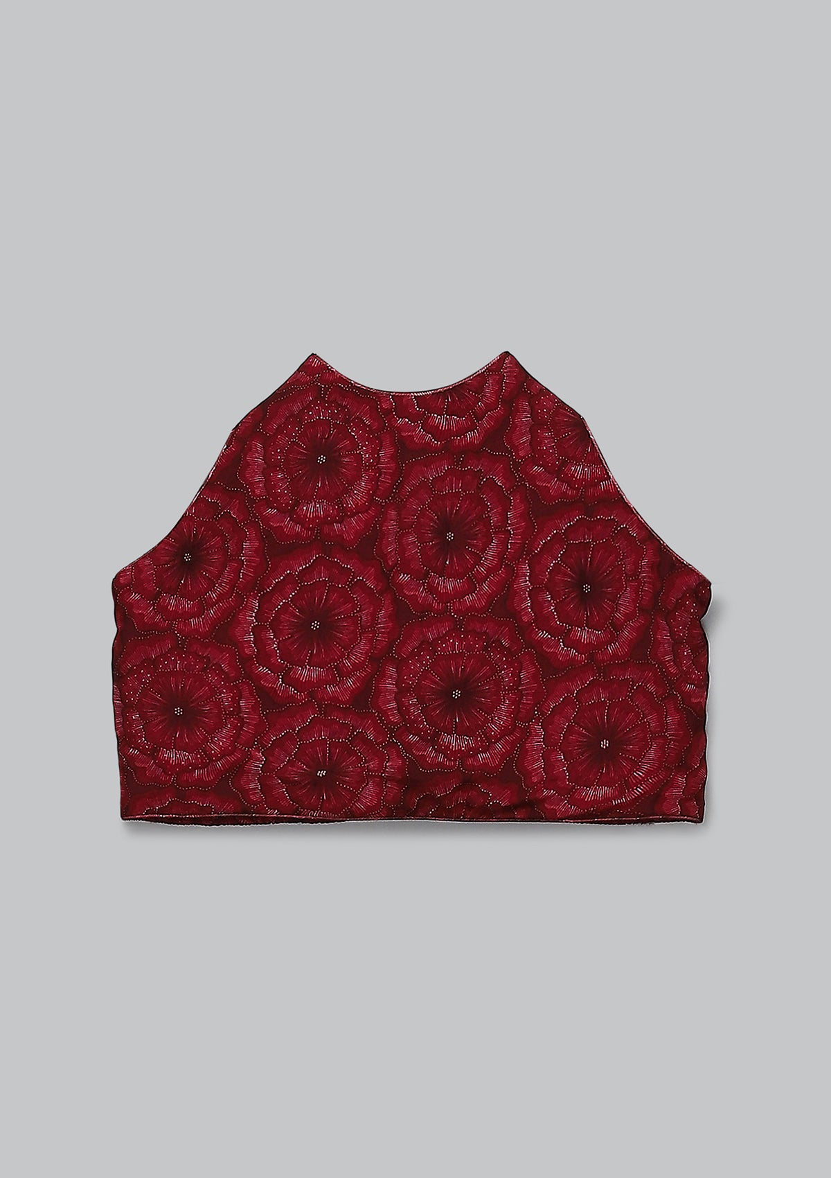 Kids Bahar Ruby Lehenga set