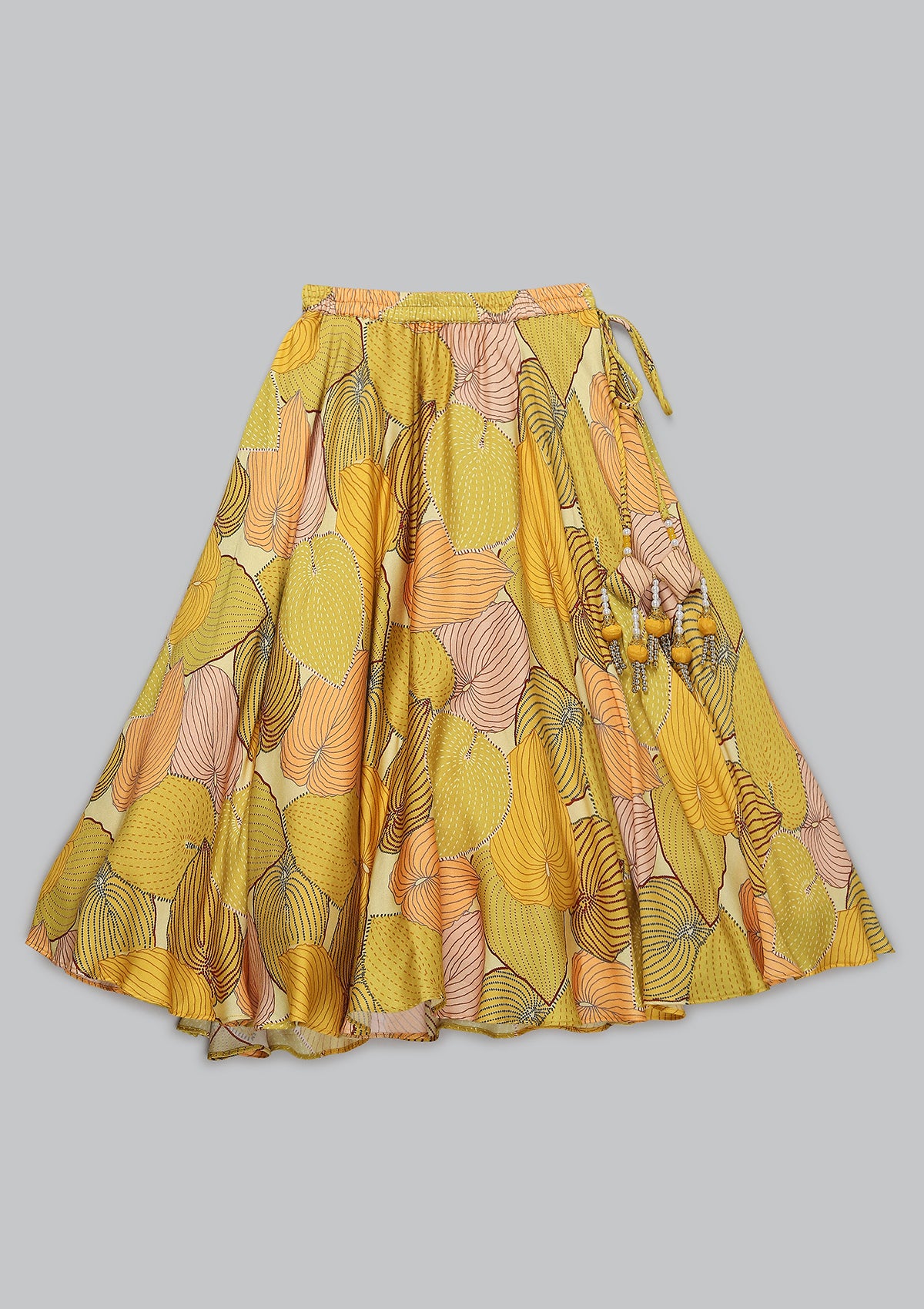 Kids Khizan Amber Lehenga Set