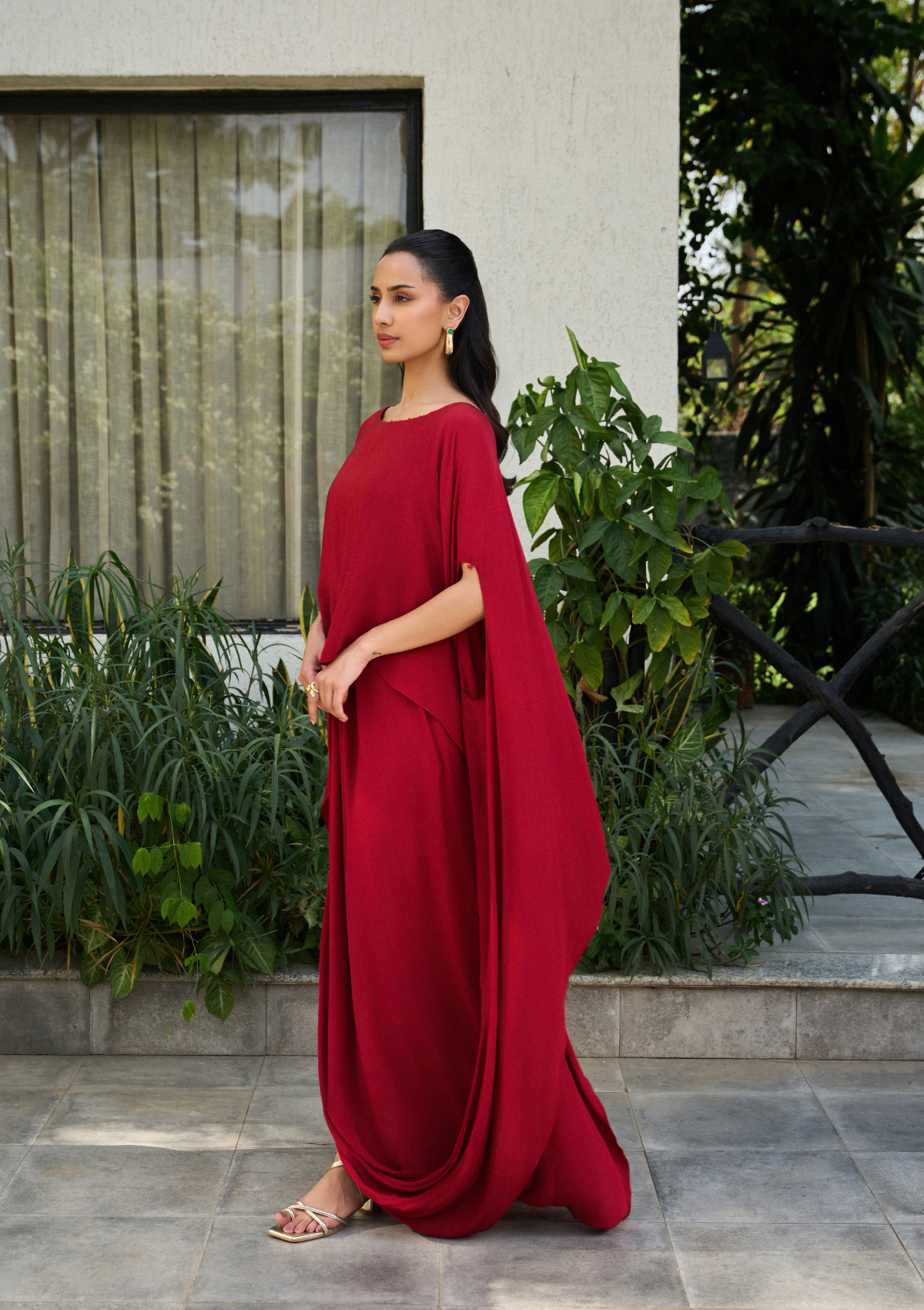 Ruby Drape Dress