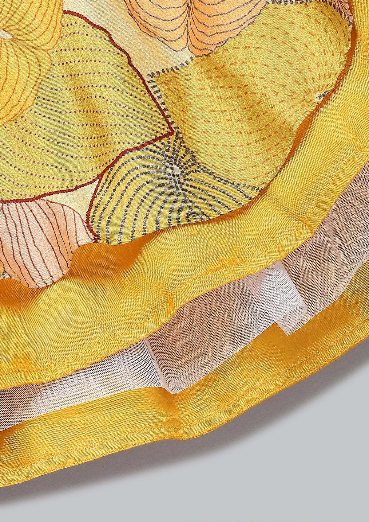 Kids Khizan Amber Lehenga Set