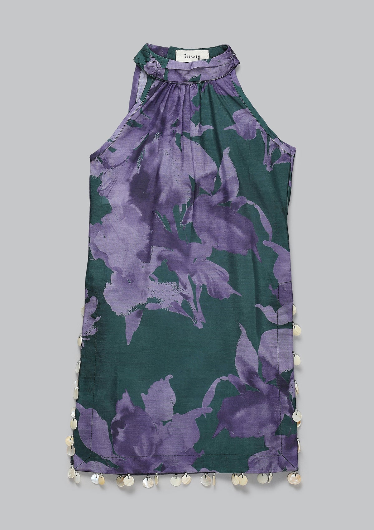 Kids Amara Orchid Halter Neck Kurta Set