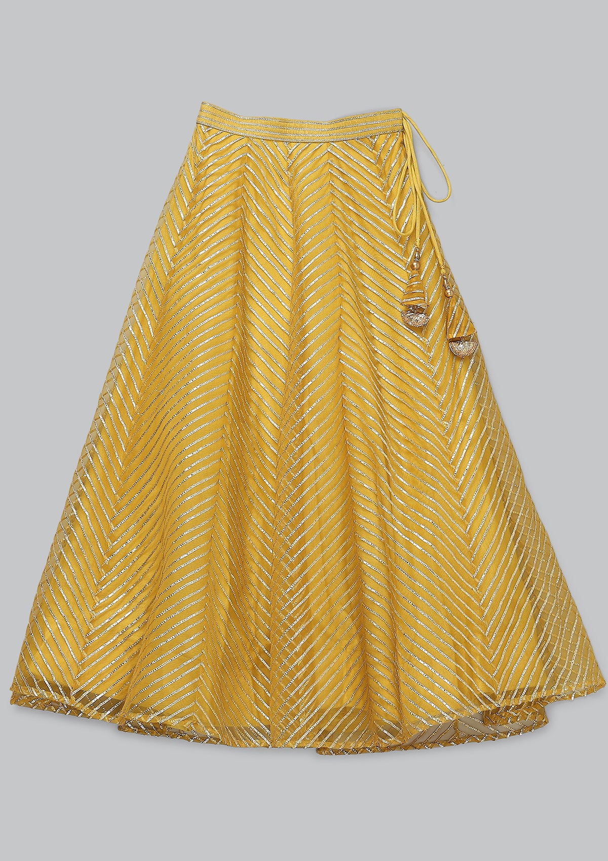 Kids Amber Gota Lehenga Set