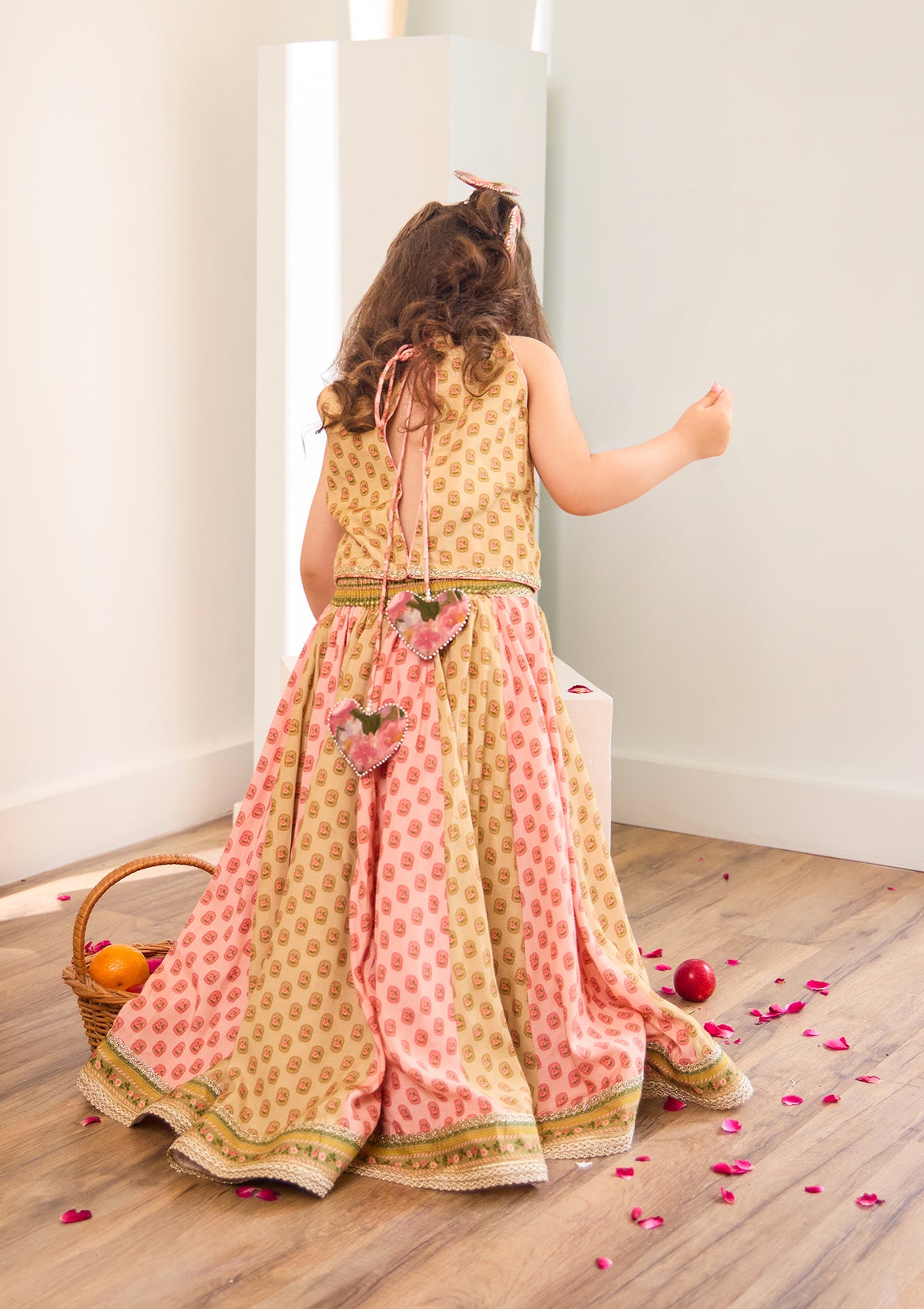 Kids Sage Meadow Lehenga Set