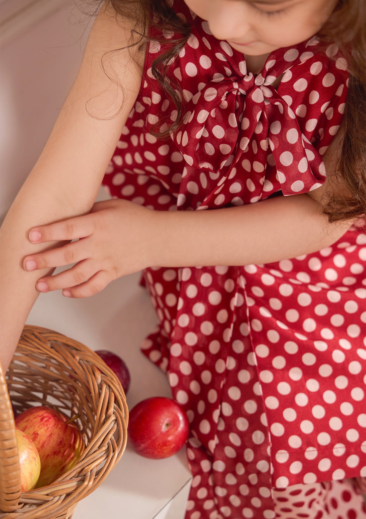 Kids Ruby Polka Farshi Set