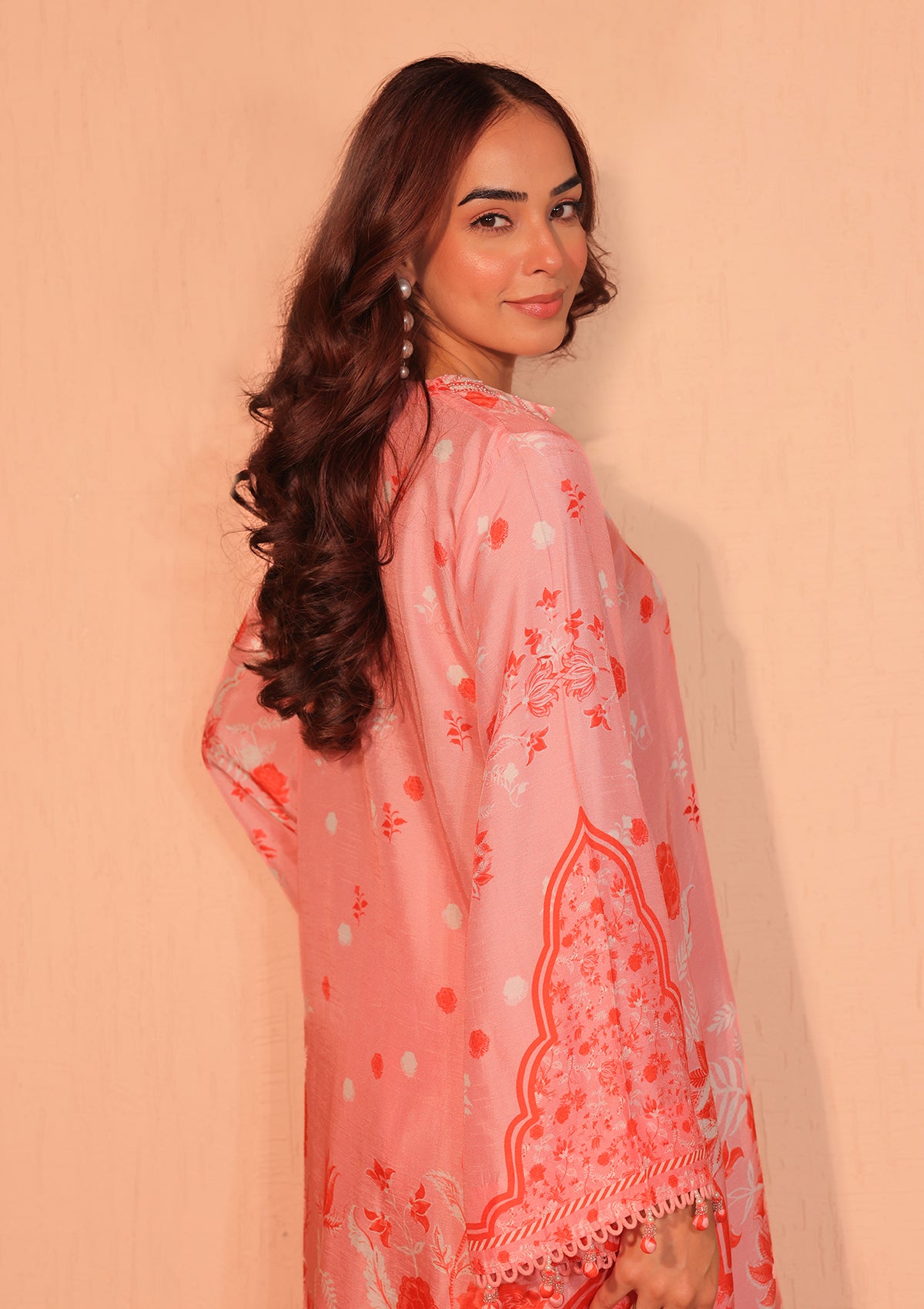 Peony Floral Kurta Set