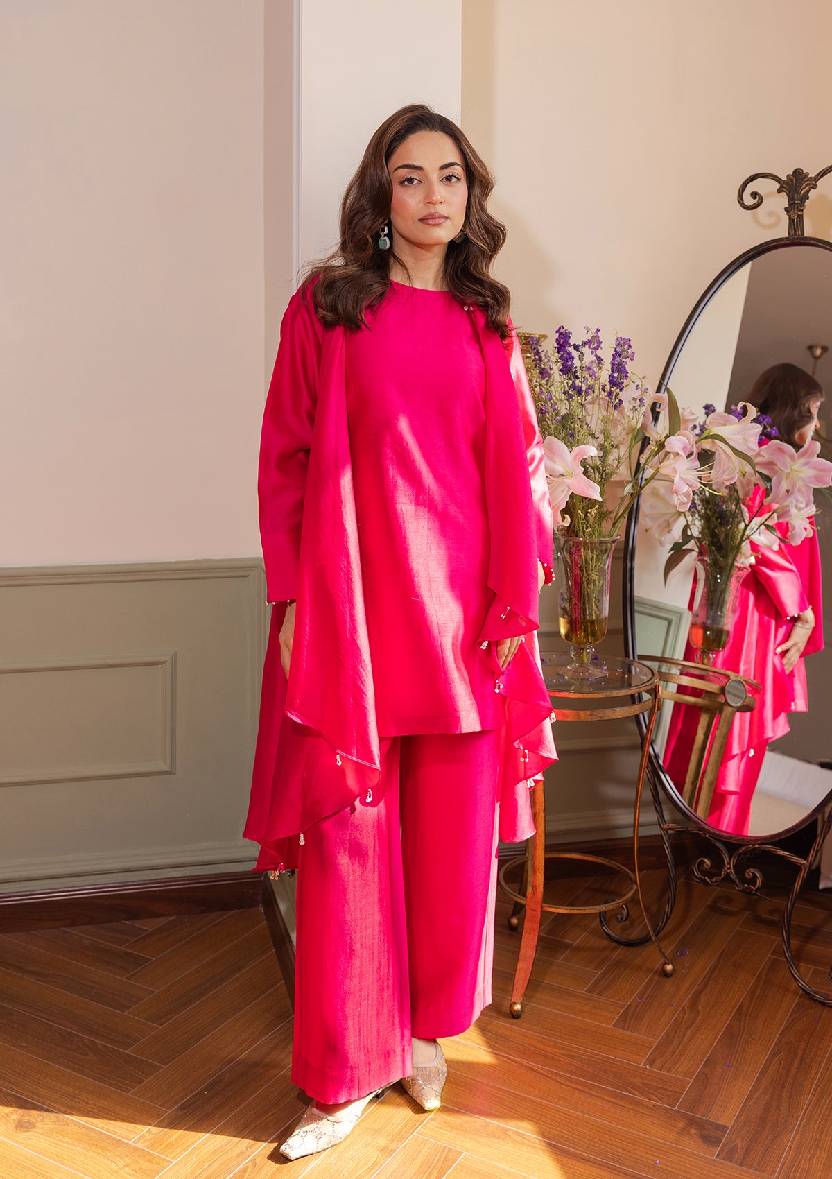 Fuschia Amalfi Trio Set