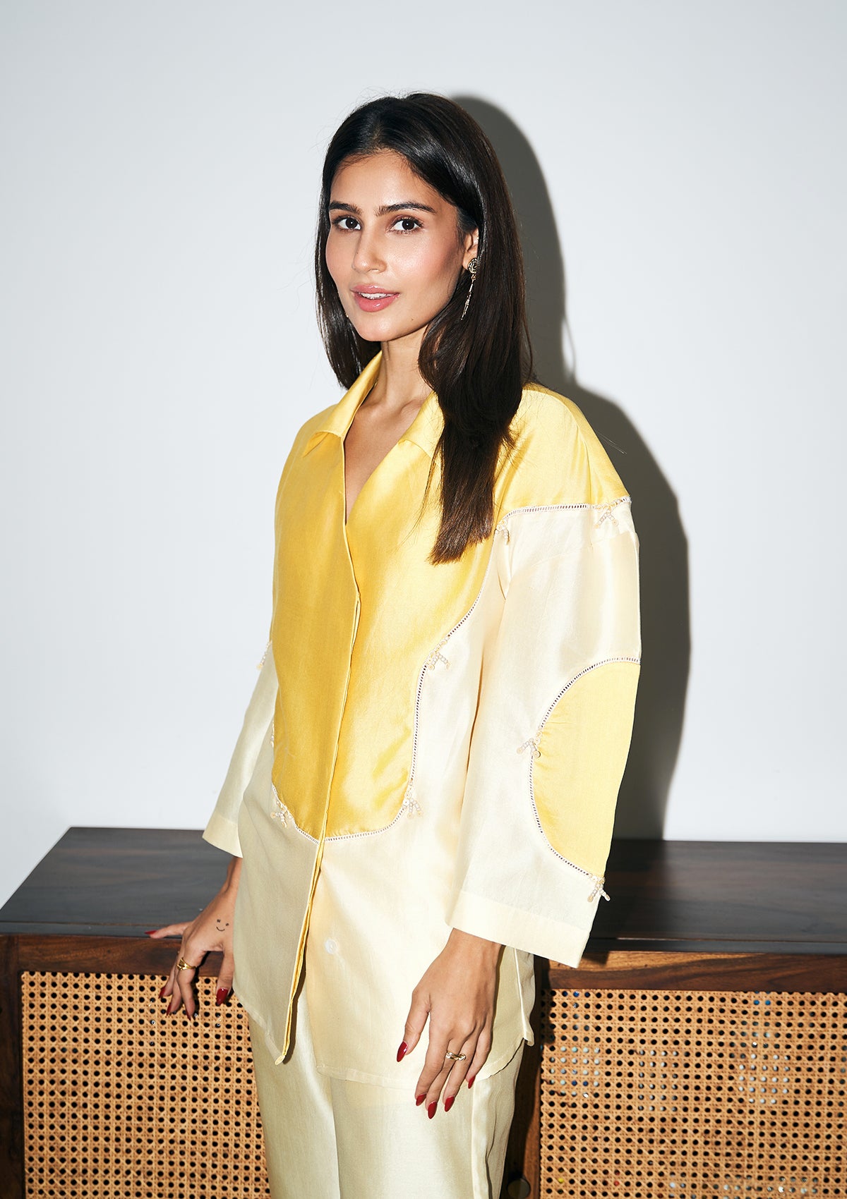 Butter Yellow Santorini Co-ord Set