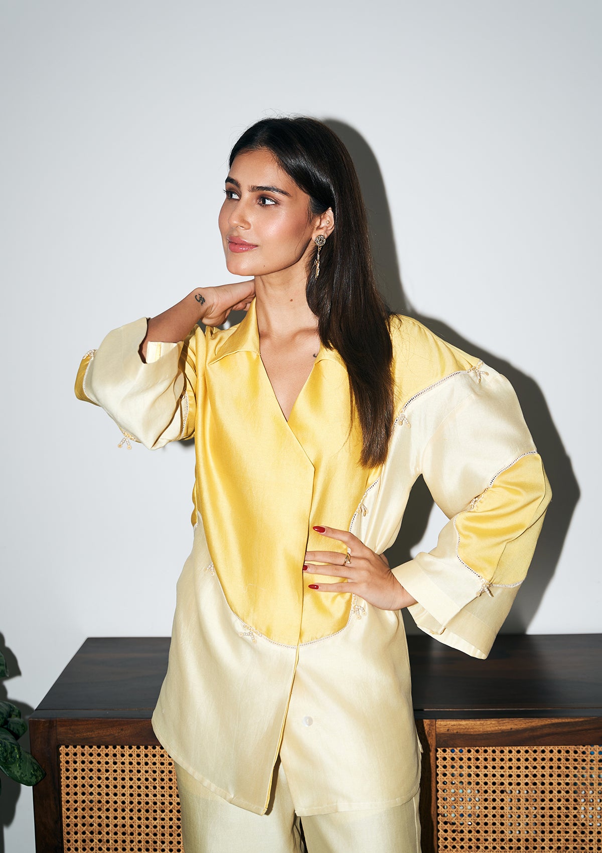 Butter Yellow Santorini Co-ord Set