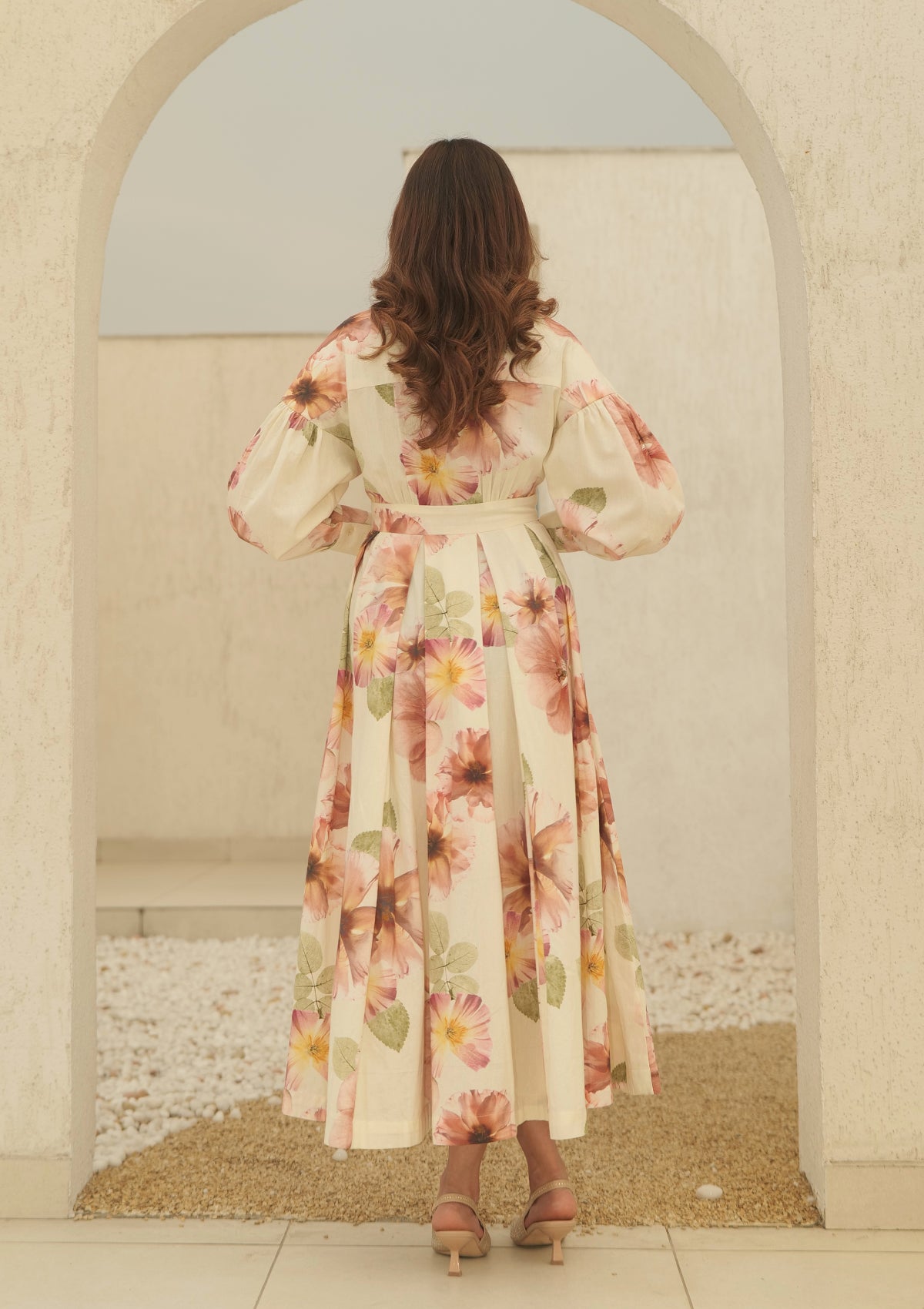 Suhani Ivory Shirt Dress