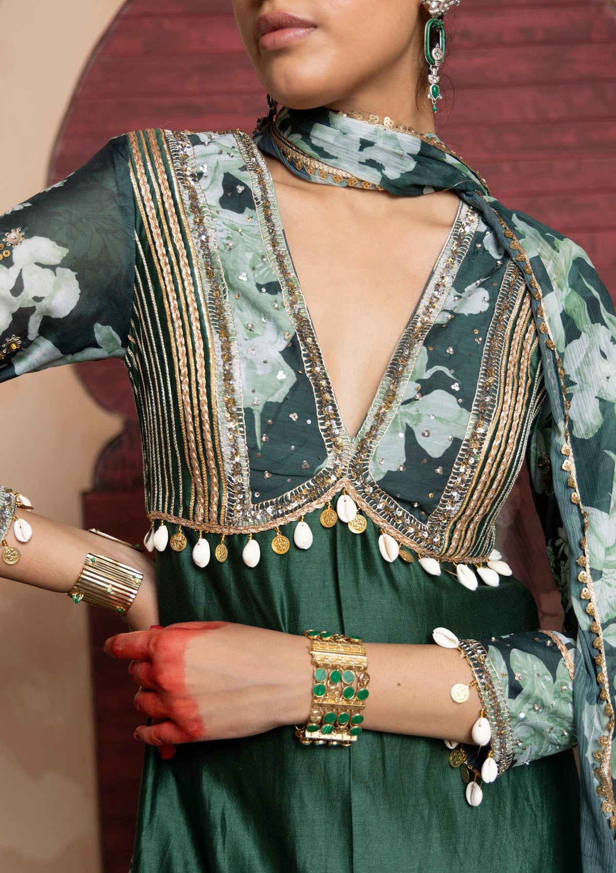 Nur Emerald Kurta Set