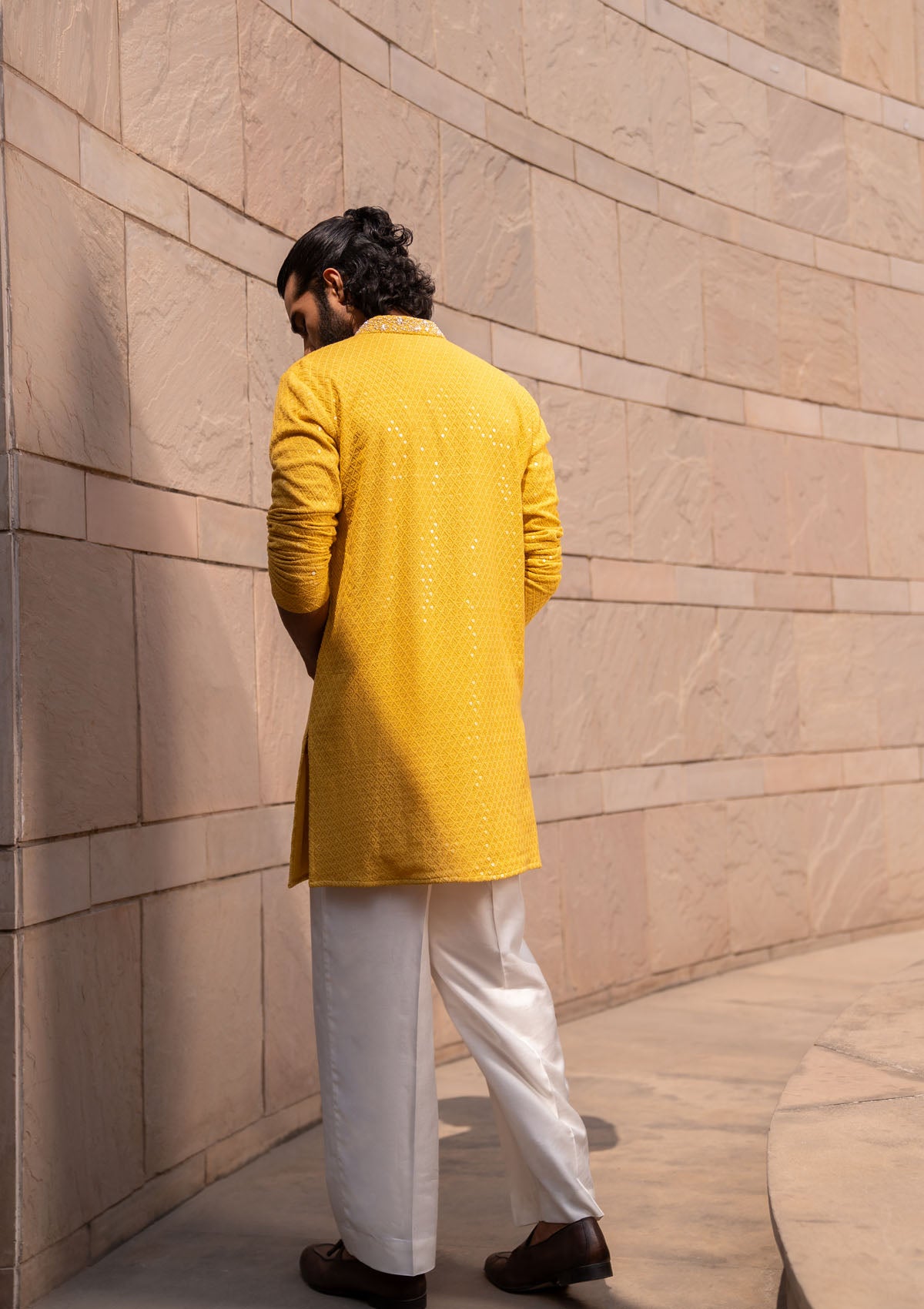 Honey Embroidered Kurta Set