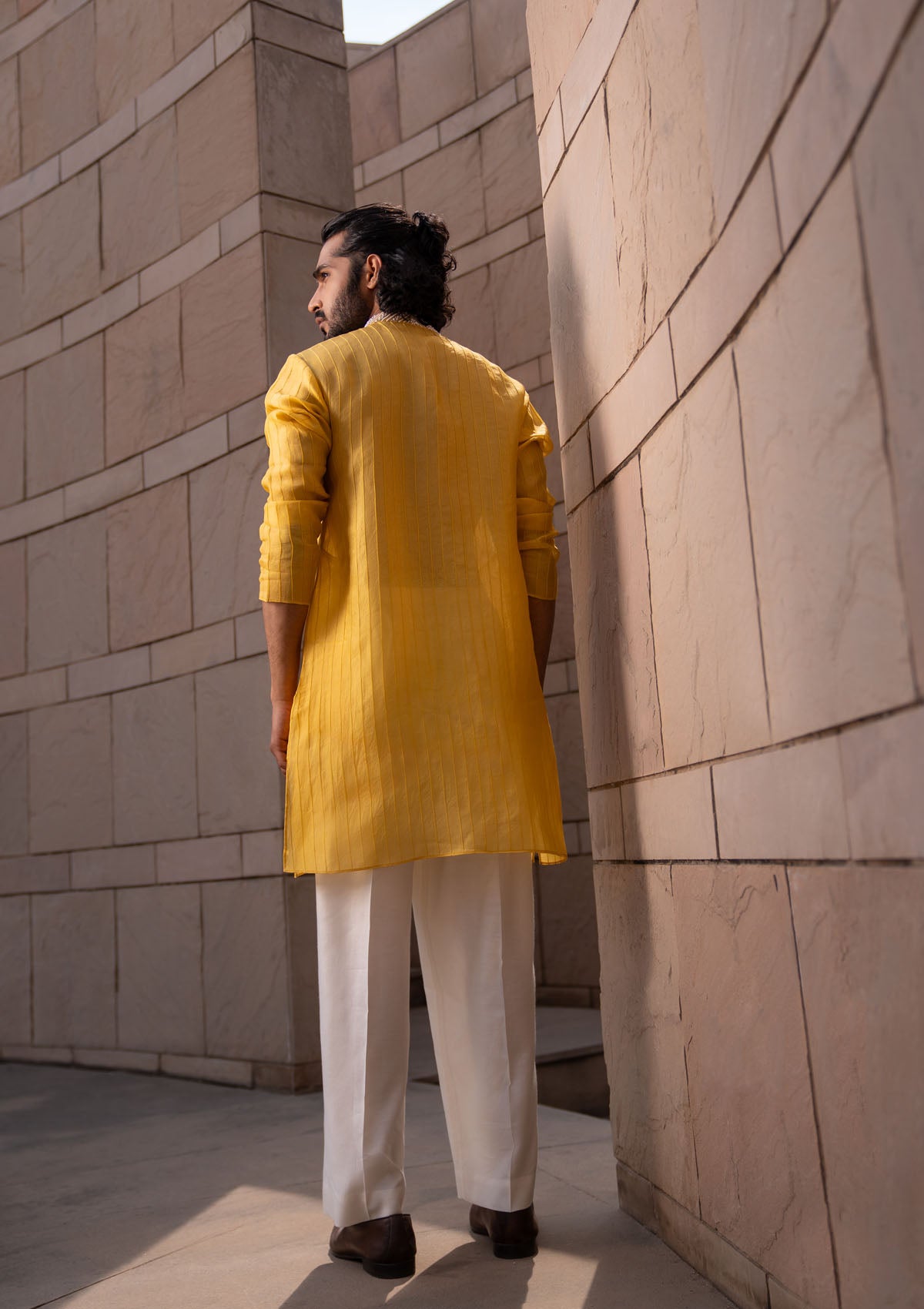 Honey Pintuck Kurta Set