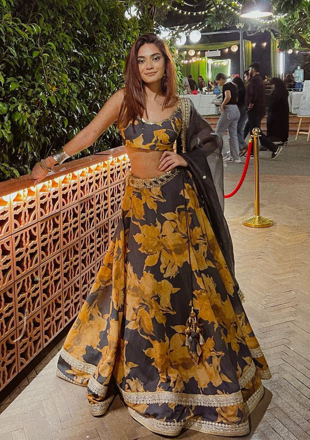 Amara Honey Lehenga Set