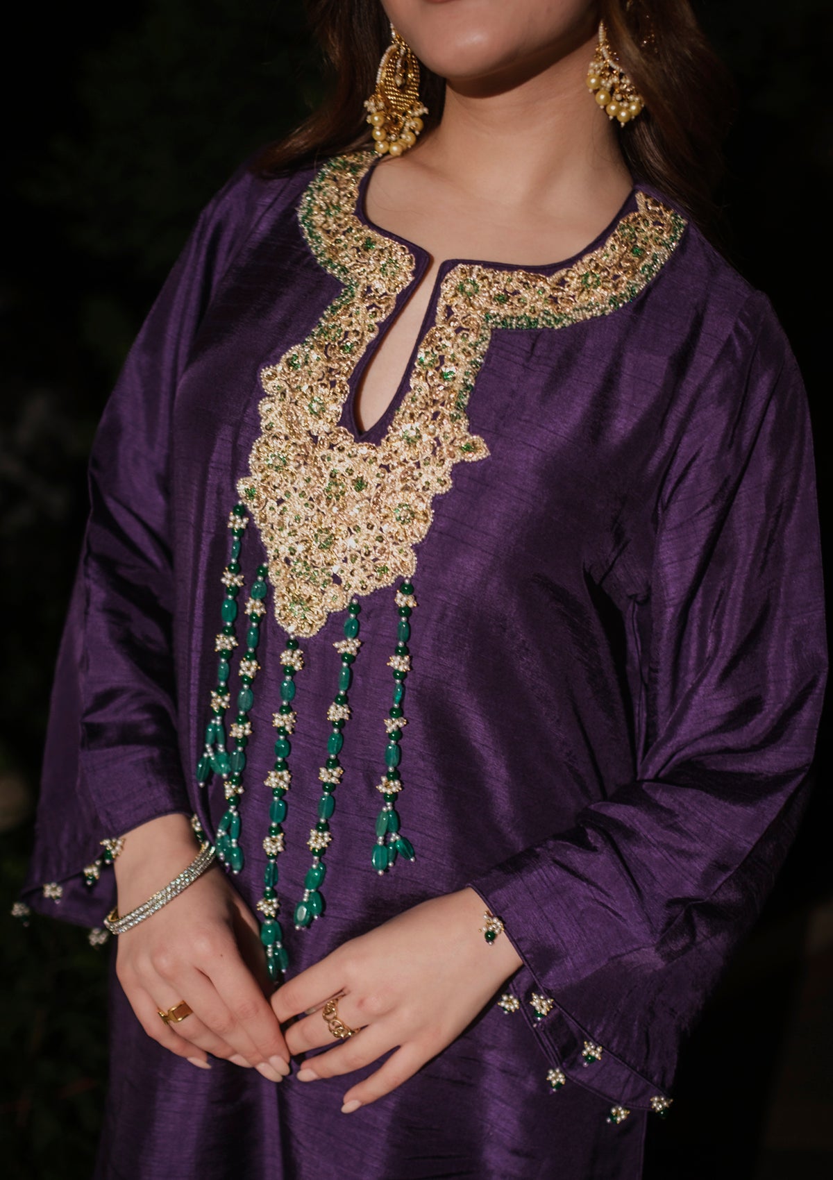 Amethyst Luna Kaftan Set