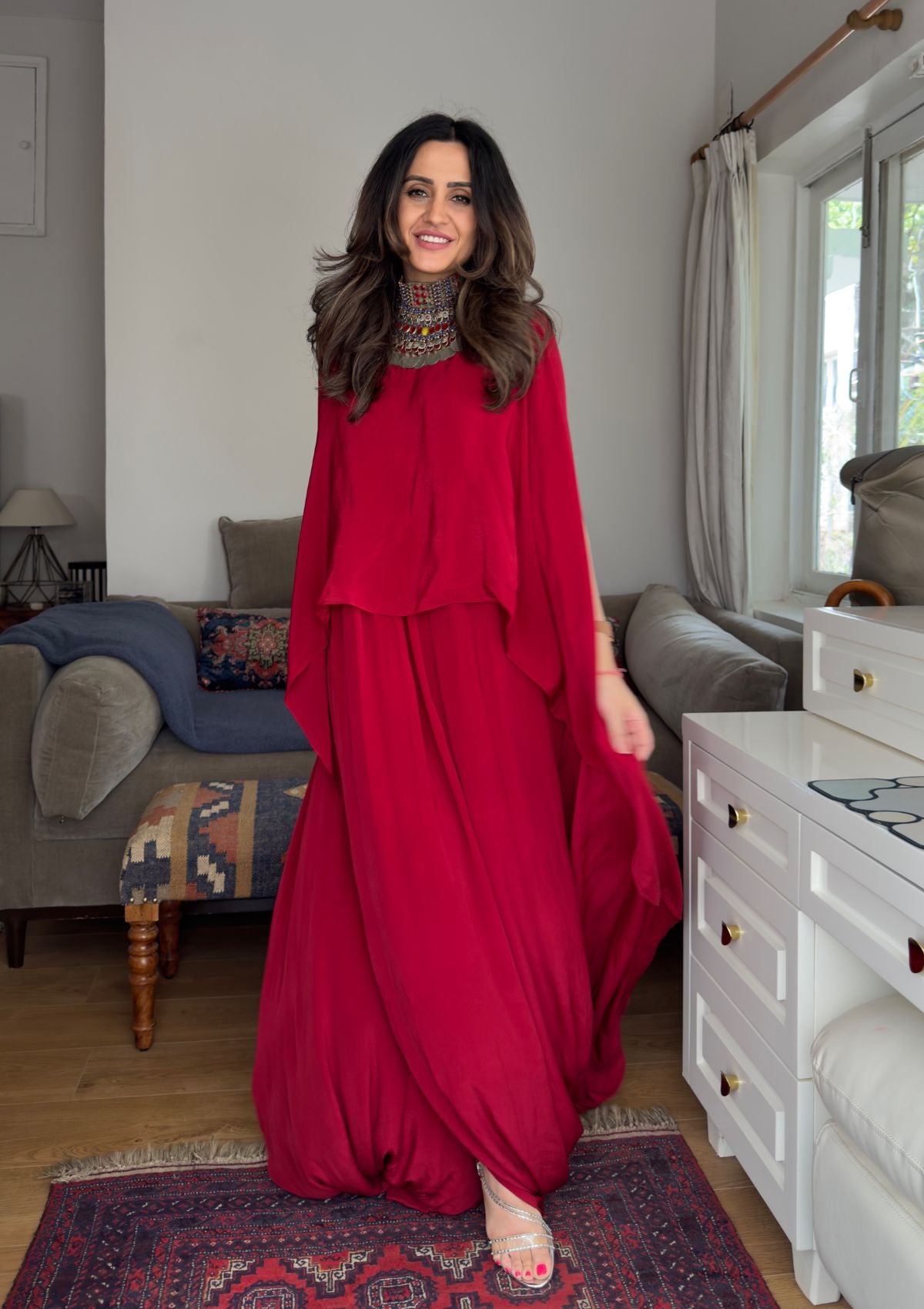 Ruby Drape Dress