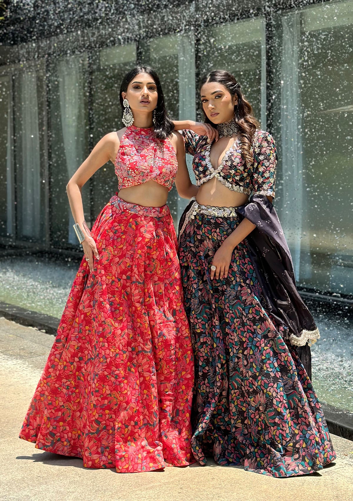 Inayat Ruby Lehenga Set