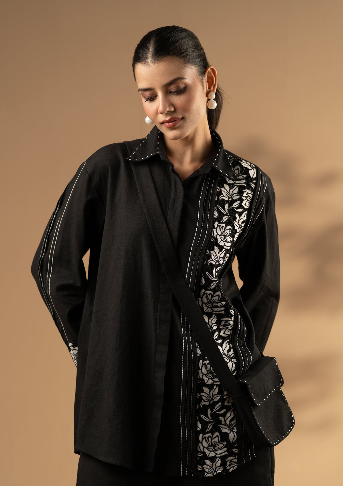 Coal Shirt Co-ord Set