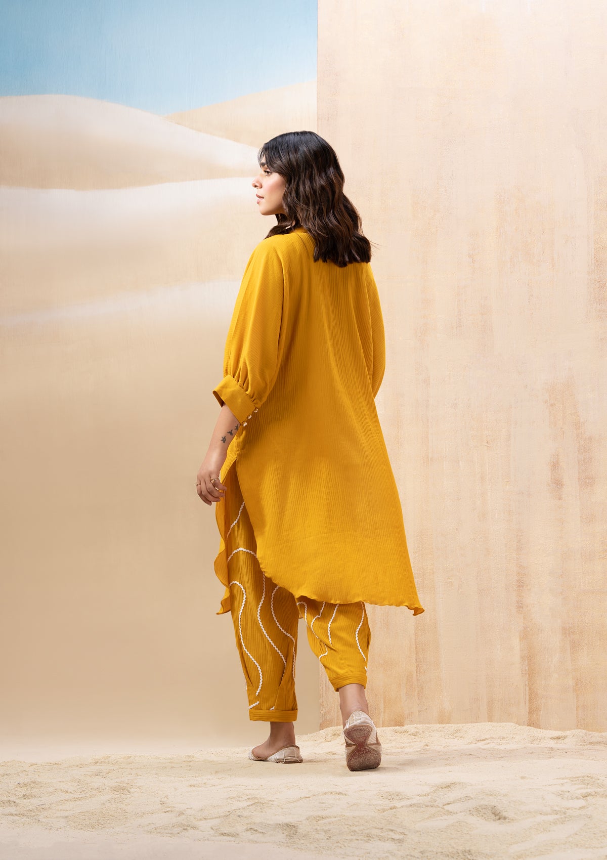 Amber Wave Kurta Set