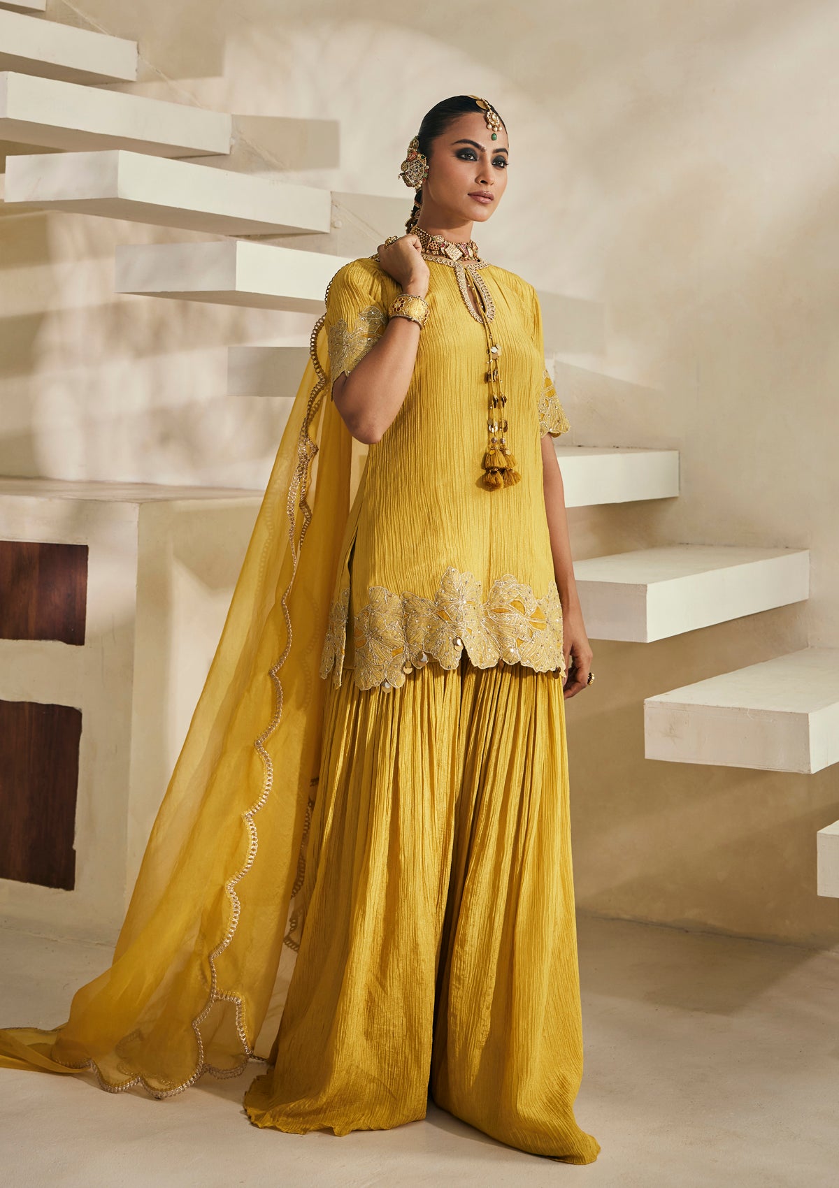 Amber Hyderabad Gharara Set