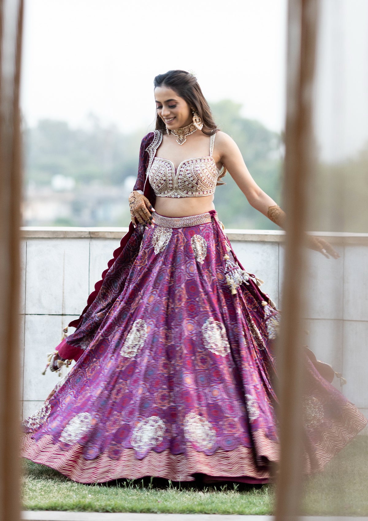 Aash' Lehenga Set (Sale) - Seeaash
