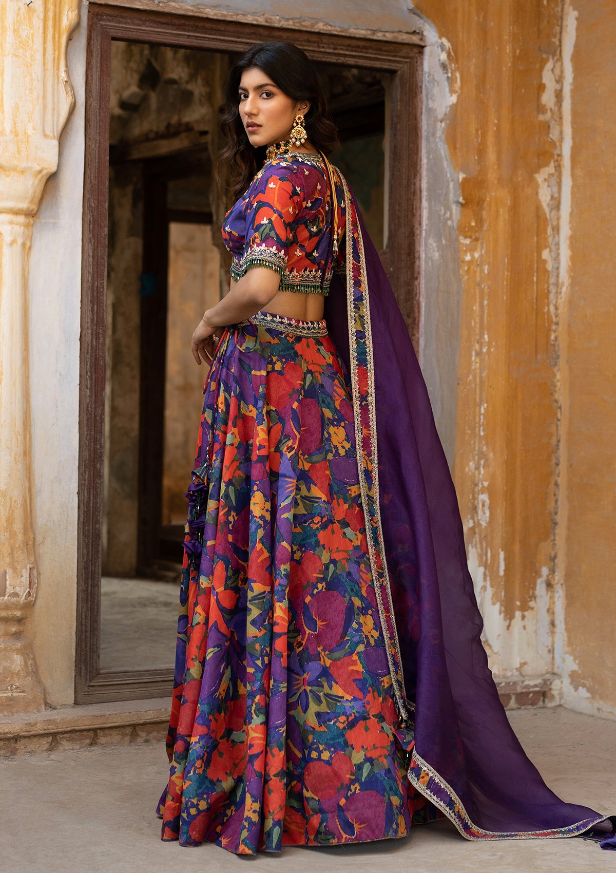 Rang Embroidered Lehenga Set