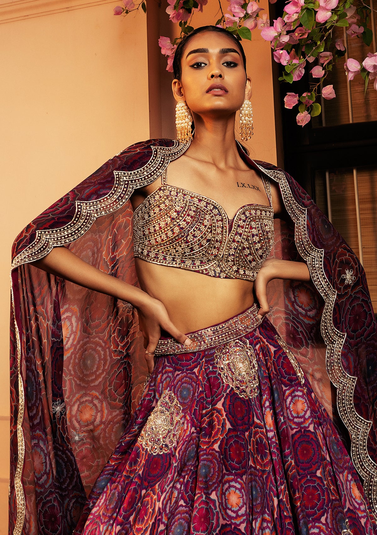 Aash' Lehenga Set (Sale) - Seeaash