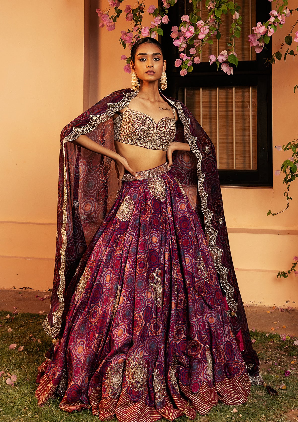 Aash' Lehenga Set (Sale) - Seeaash