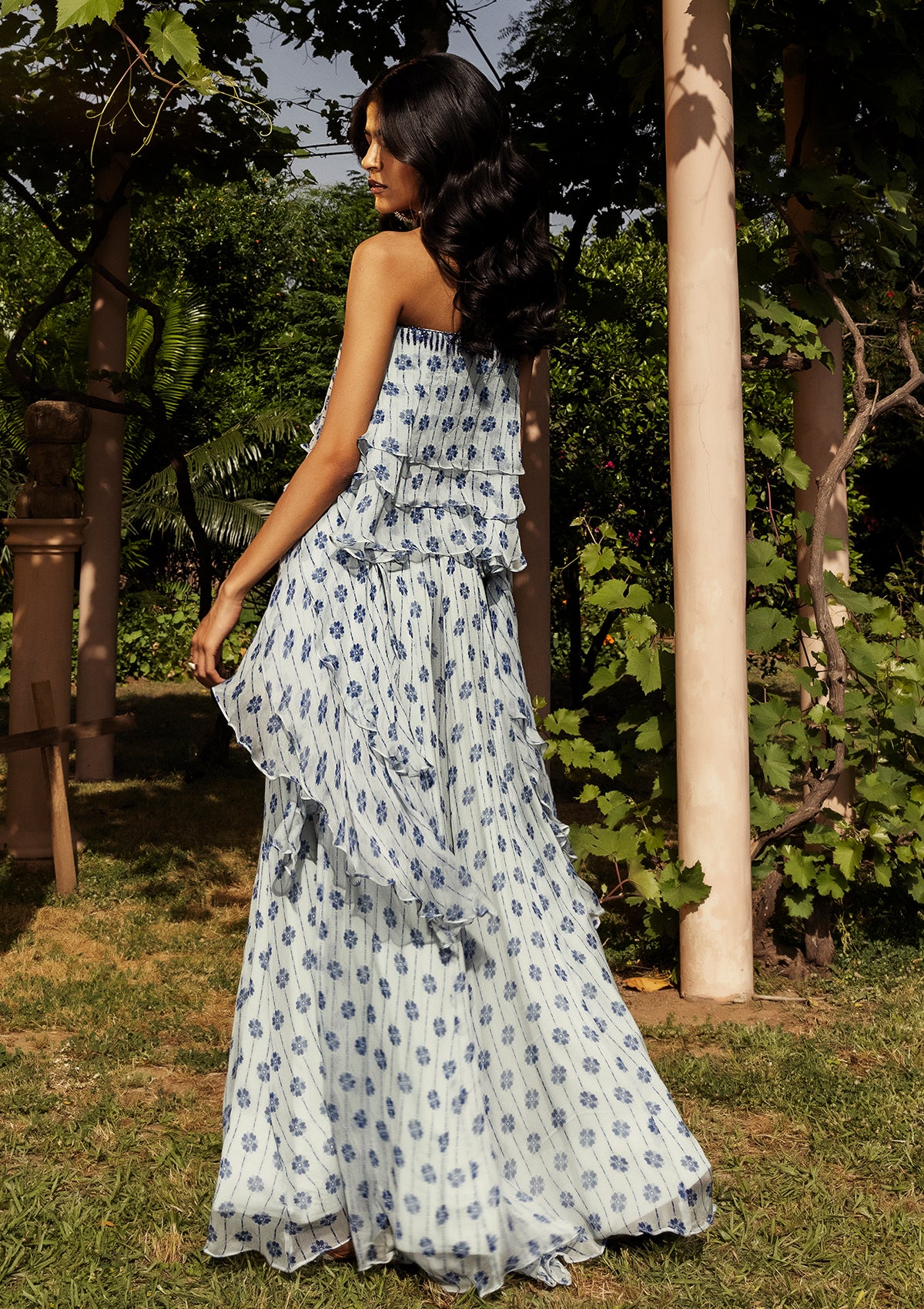 Nazreen Sky Co-ord Set - Seeaash