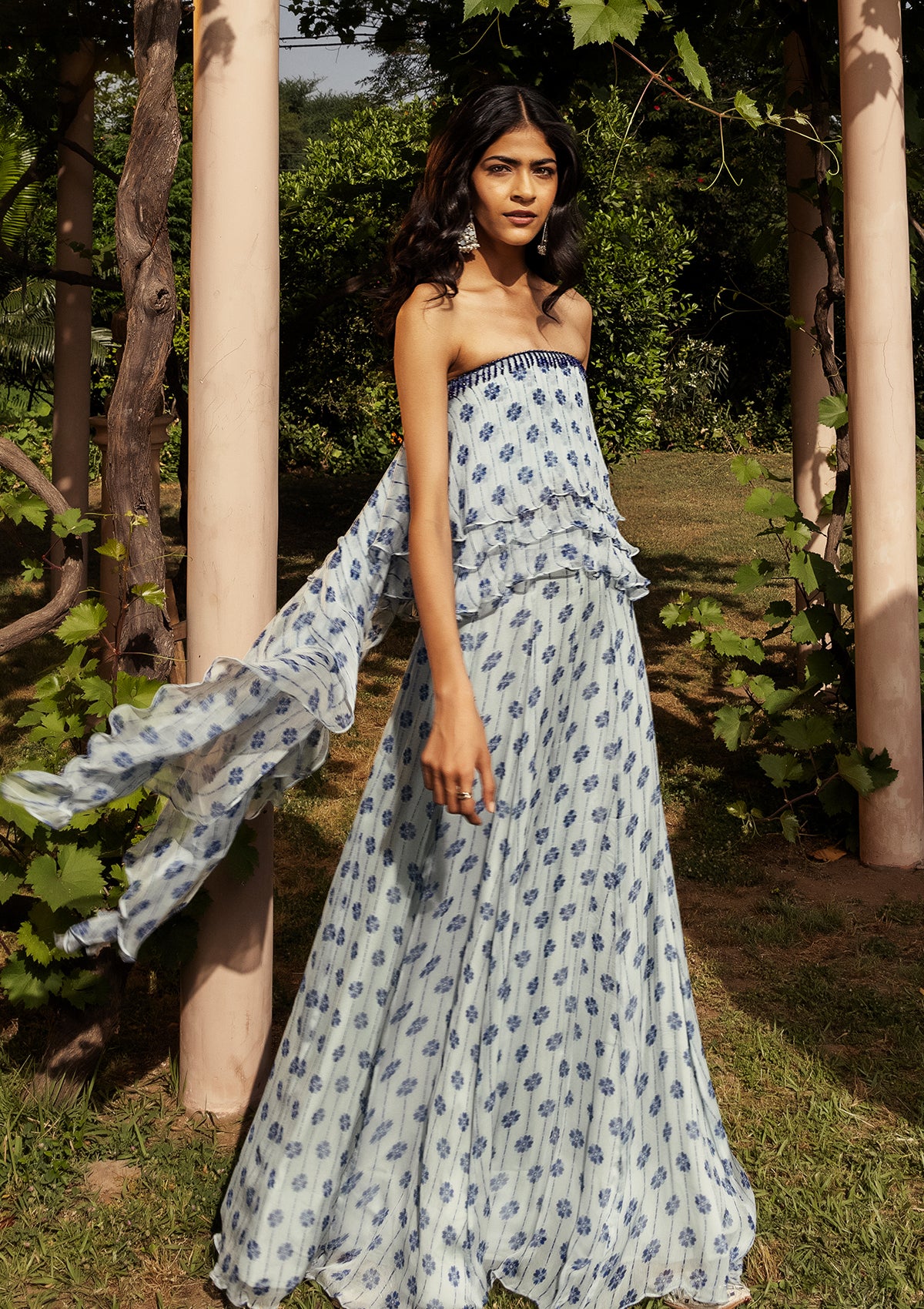 Nazreen Sky Co-ord Set - Seeaash