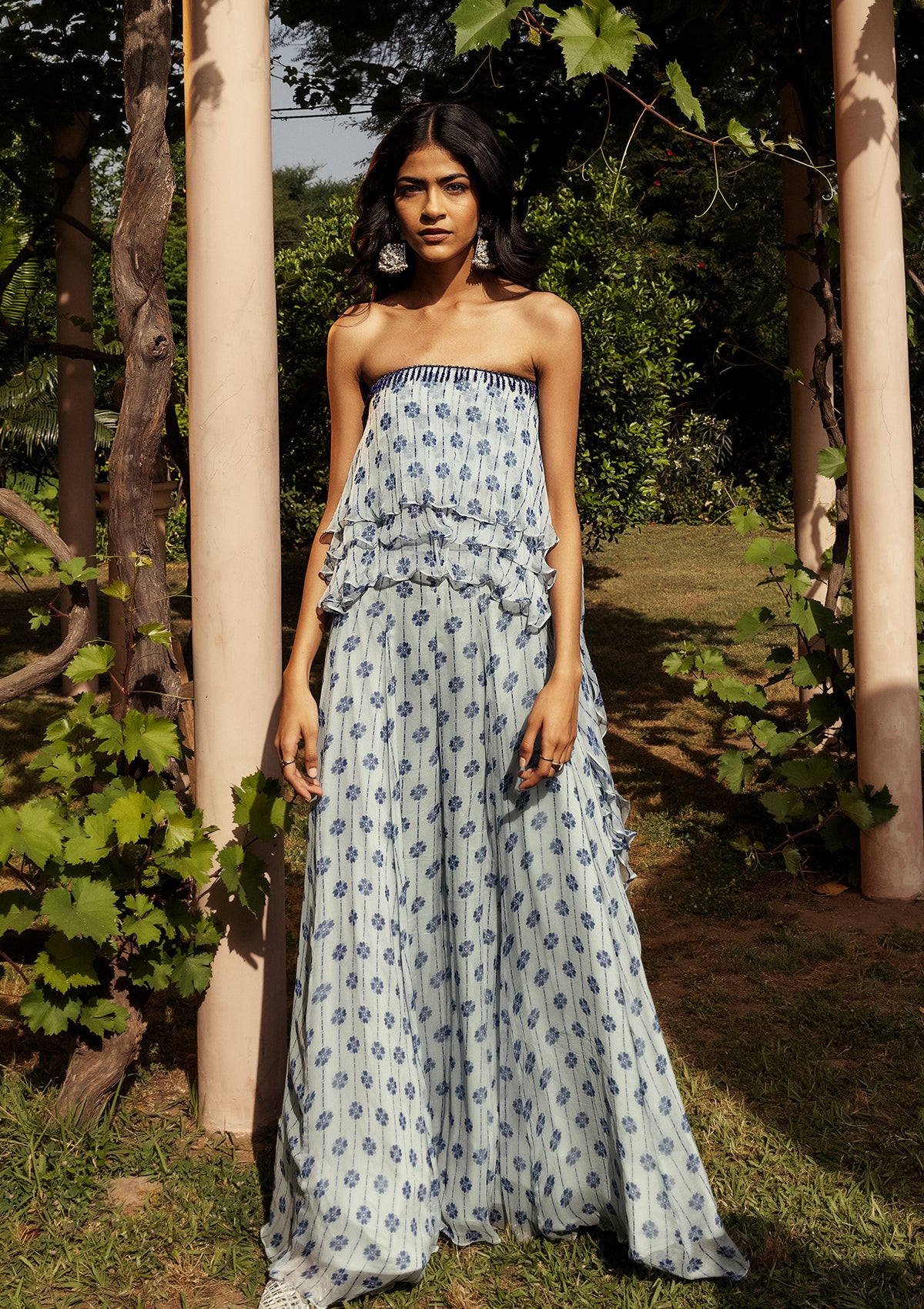 Nazreen Sky Co-ord Set - Seeaash