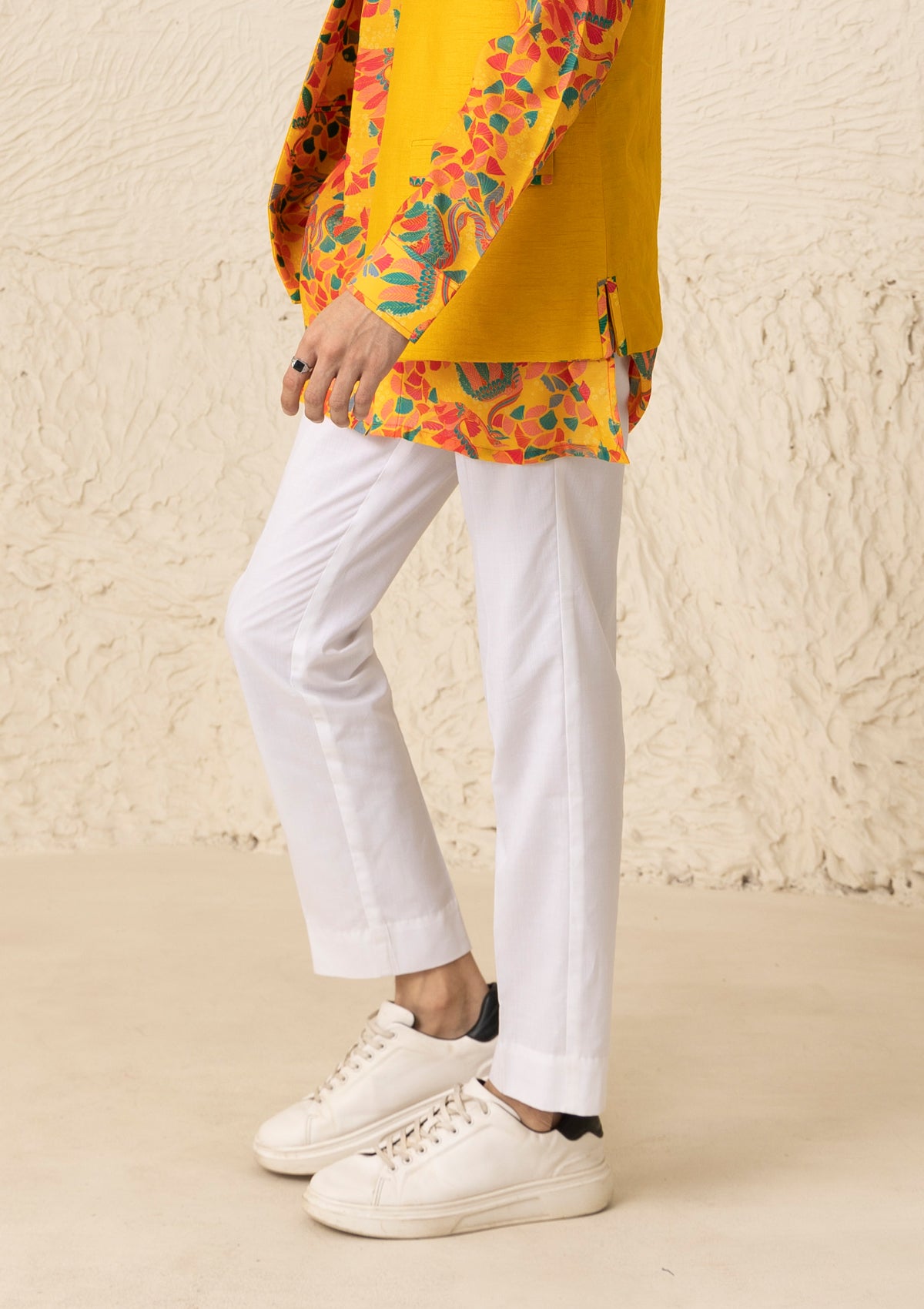 Ivory Tapered Pants