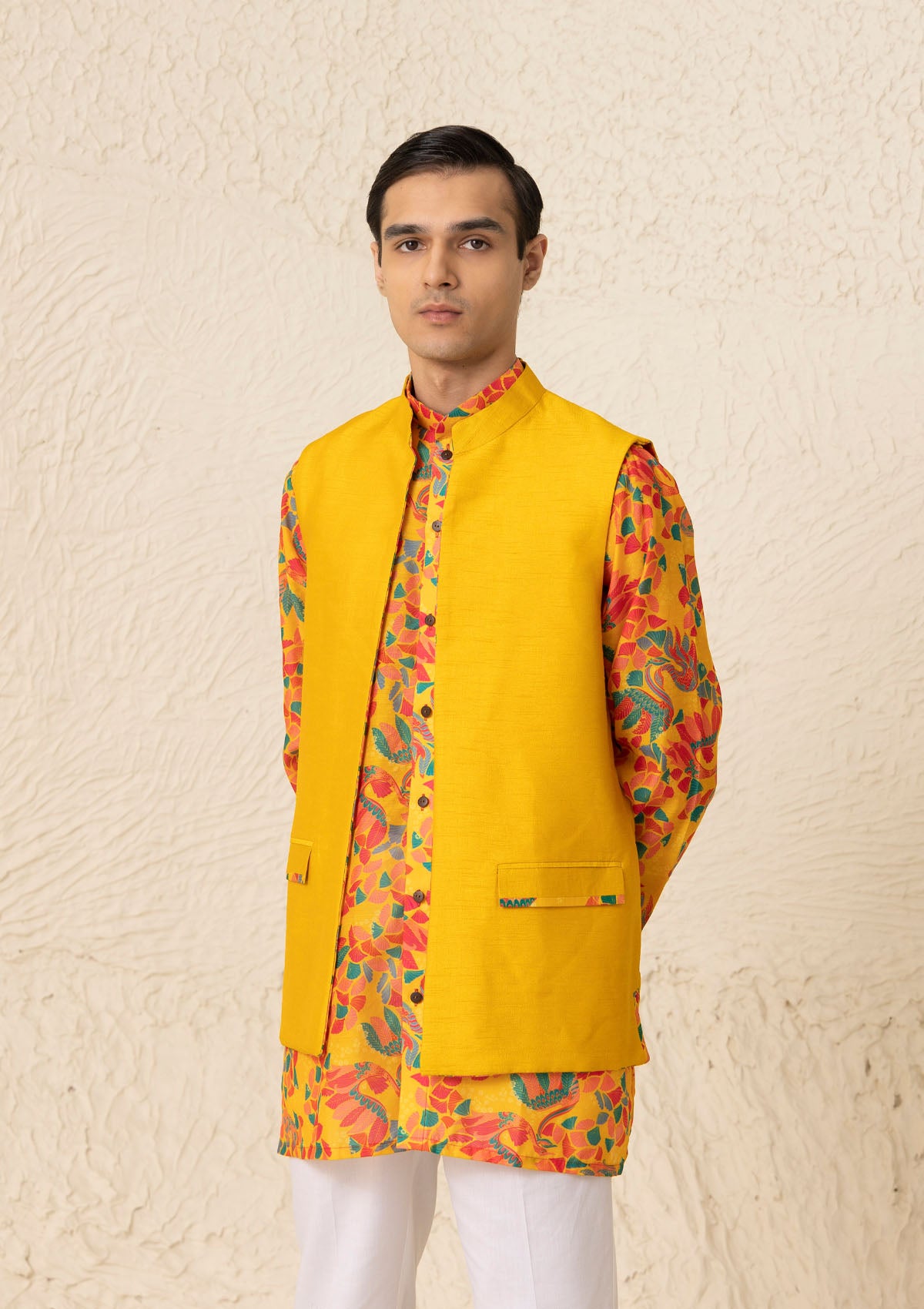Inayat Amber Reversible Bundi Set