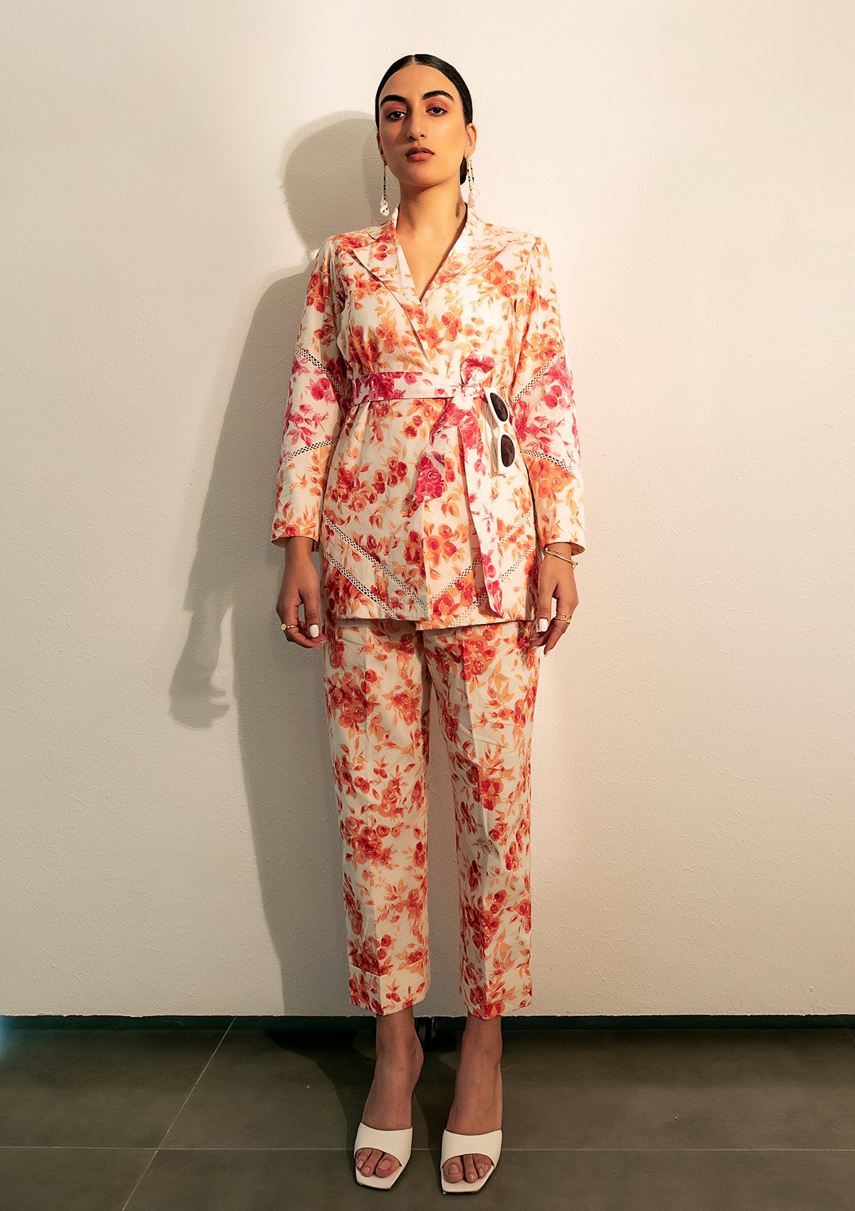 Spring Floral Blazer set - Seeaash