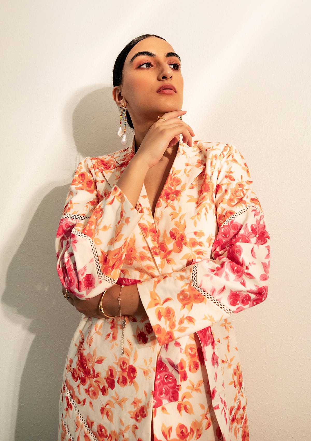 Spring Floral Blazer set - Seeaash