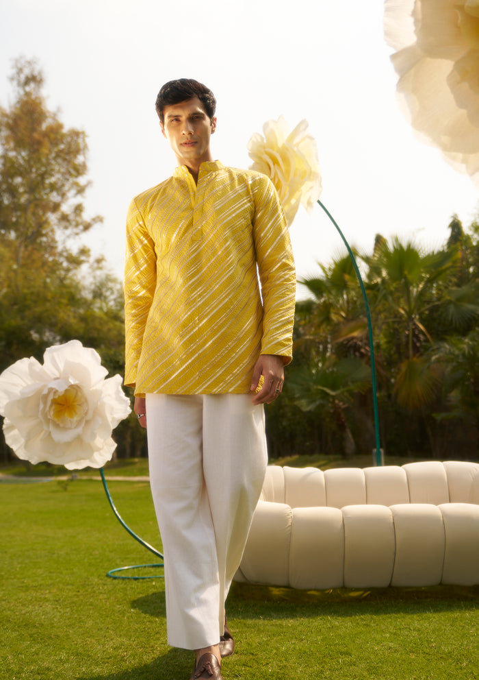 Honey Gota Kurta Set