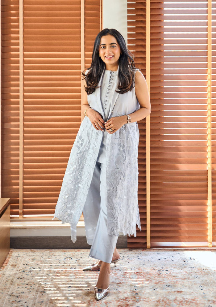 Ice Sorbet Trench Trio Set