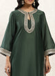 Emerald Scalloped Kurta Set