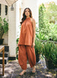Terracotta Balloon Pant Set